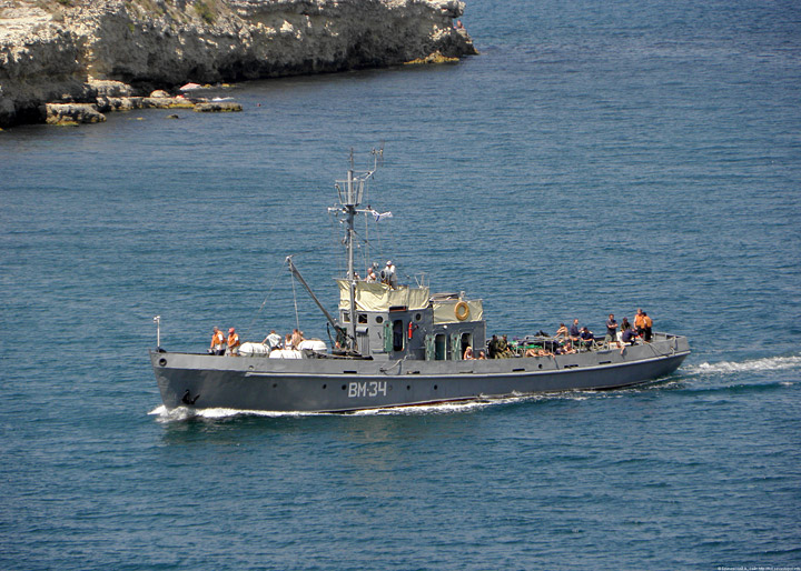 Водолазное морское судно "ВМ-34"