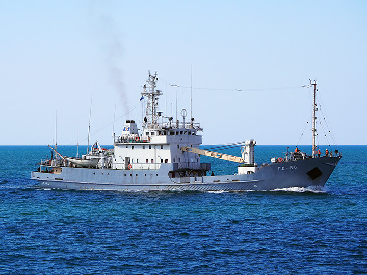 Гидрографическое судно "ГС-86" Черноморского флота