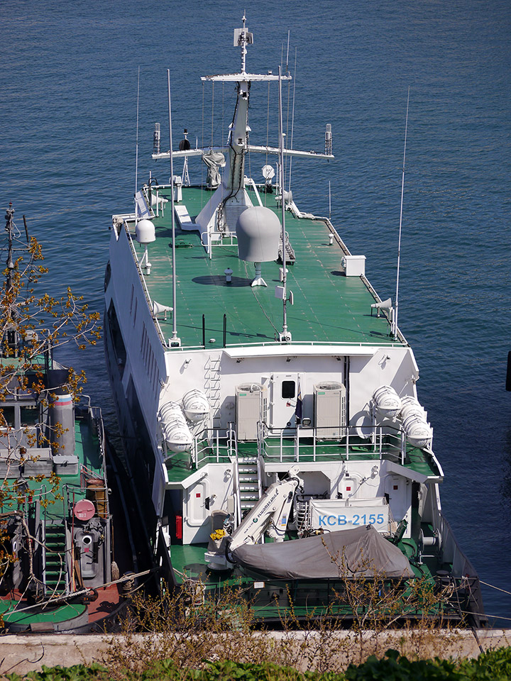 Катер связи "КСВ-2155" Черноморского флота