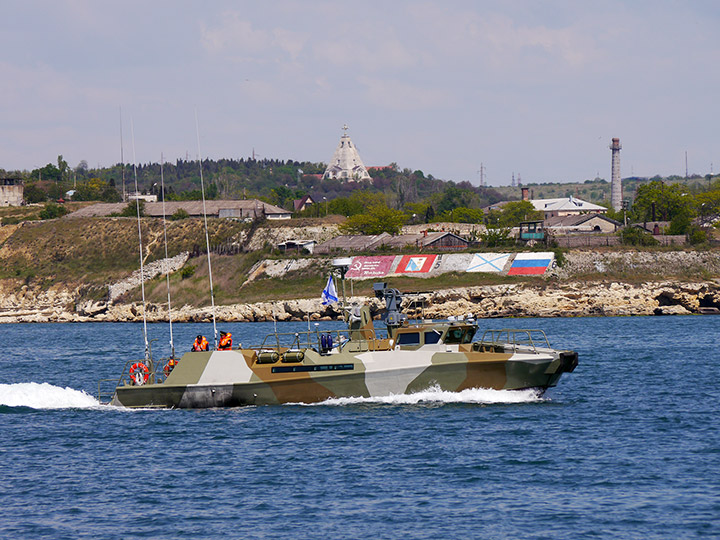 Противодиверсионный катер "П-345" Черноморского флота