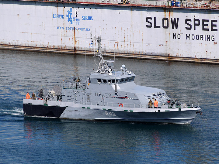 Противодиверсионный катер "П-350" Черноморского флота