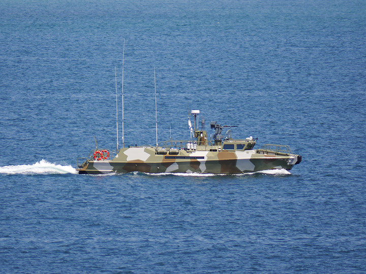Противодиверсионный катер "П-425" Черноморского флота