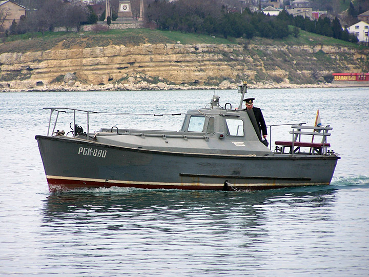 Рейдовый барказ "РБК-880" Черноморского Флота
