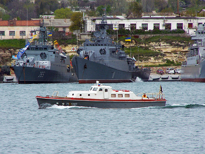 Рейдовый катер РК-1287 Черноморского флота