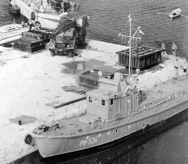 Рейдовый катер "РК-534" Черноморского Флота