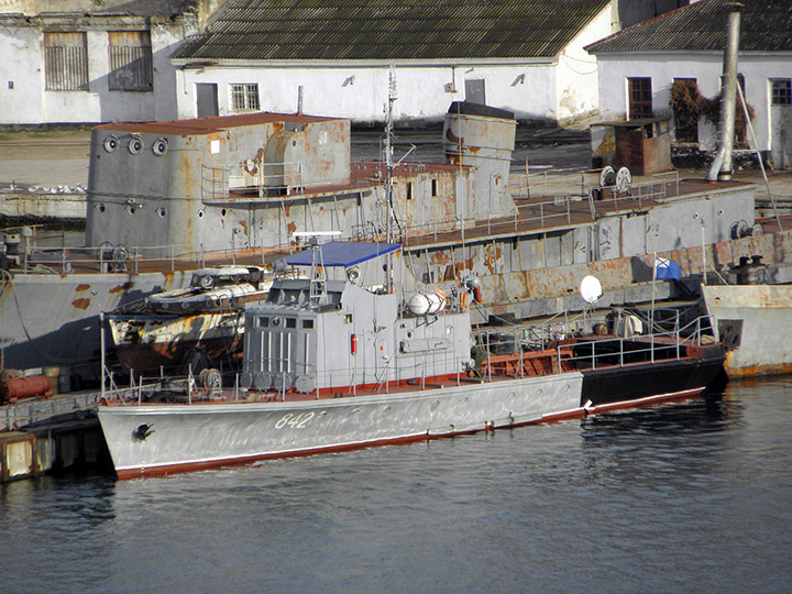 Катер-торпедолов "ТЛ-842" после ремонта