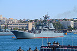 Репетиция военно-морского парада 2020 года в Севастополе