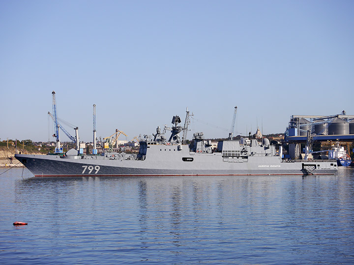 Фрегат "Адмирал Макаров" Черноморского флота Российской Федерации