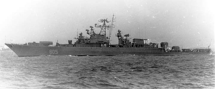 Сторожевой корабль "Беззаветный" Черноморского флота