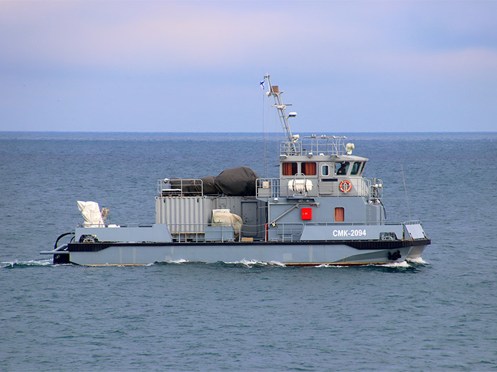 Спасательный многофункциональный катер "СМК-2094" на ходу