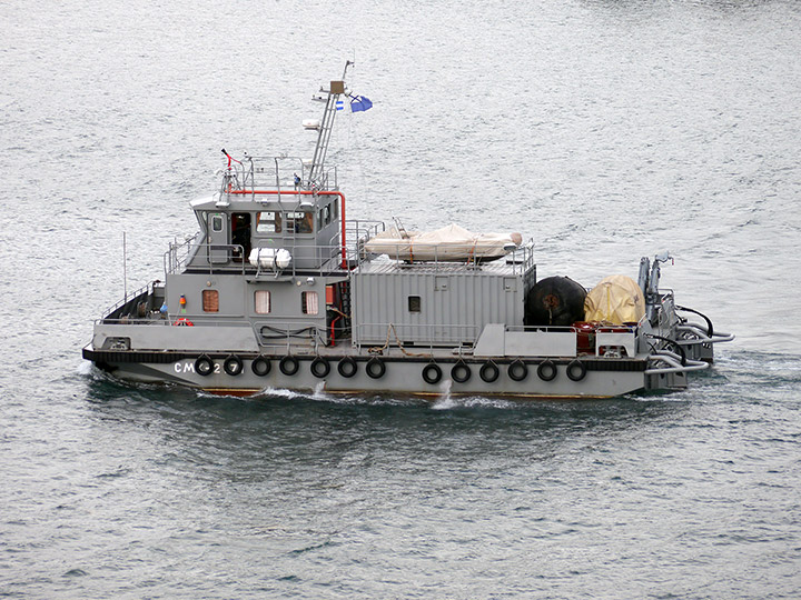 Спасательный многофункциональный катер "СМК-2171" на ходу