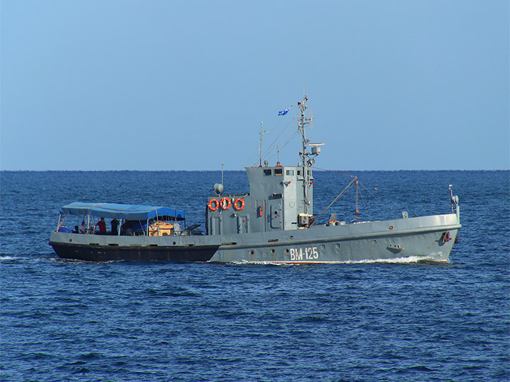 Водолазное морское судно ВМ-125 проекта 522
