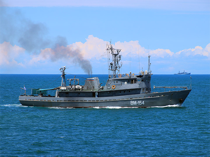 Водолазное морское судно ВМ-154 Черноморского флота