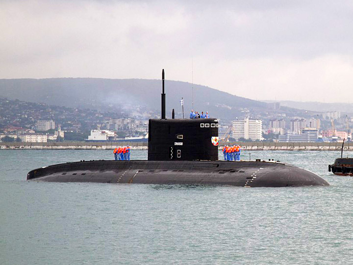 Подводная лодка Б-262 "Старый Оскол" Черноморского флота