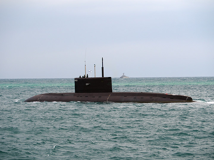 Подводная лодка "Краснодар" Черноморского флота