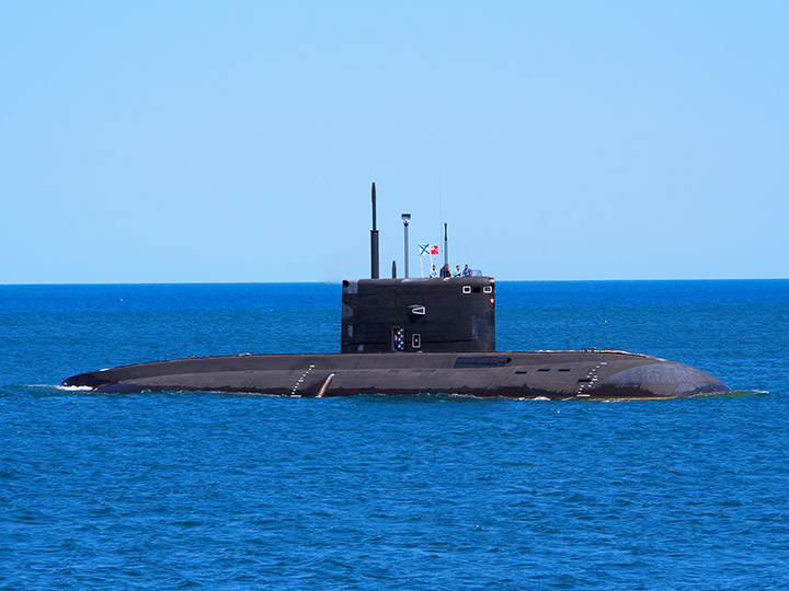 Подводная лодка "Великий Новгород" ЧФ РФ