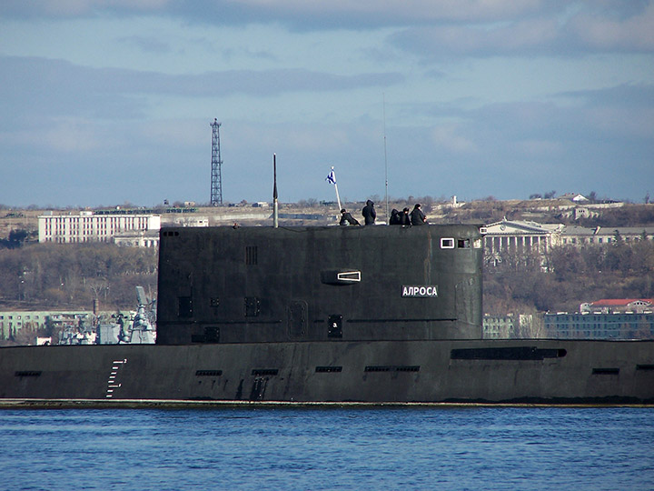 Рубка подводной лодки "Алроса" Черноморского флота