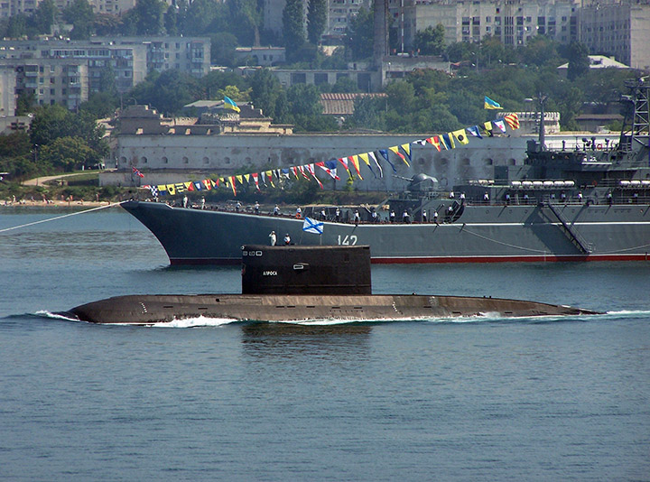 Подводная лодка "Алроса" ЧФ РФ