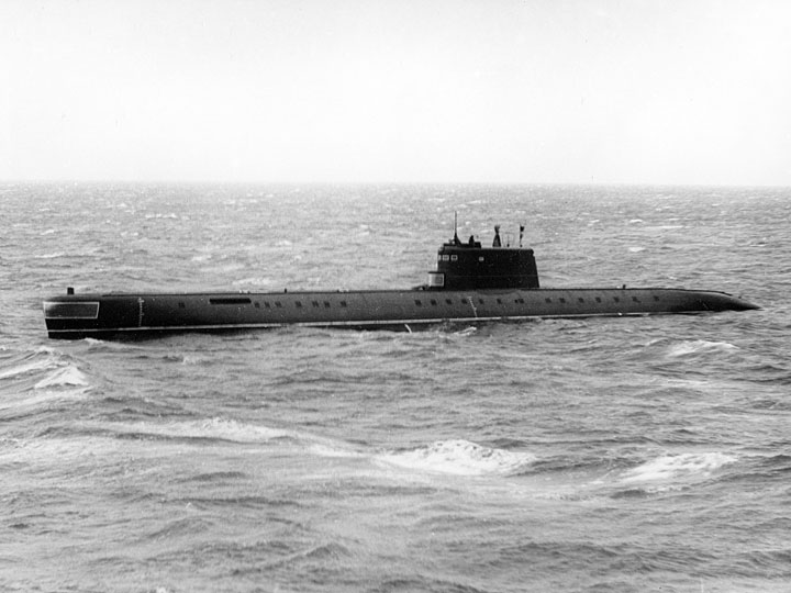 Опытовая подводная лодка "БС-555" Черноморского флота