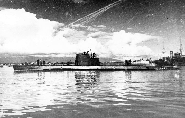Подводная лодка "М-117" Черноморского флота, 1943 год