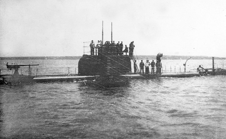 Подводная лодка "Орлан" Черноморского флота 