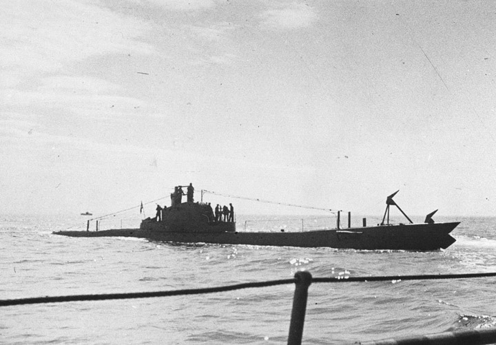 Подводная лодка "Щ-214" Черноморского Флота