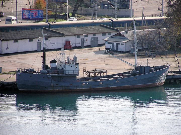 Морской рефрижераторный транспорт "Альма" Черноморского флота