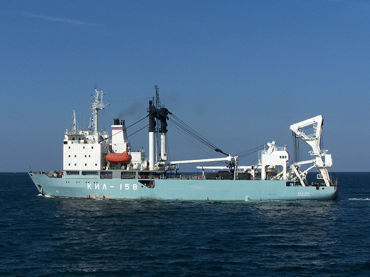 Килекторное судно "КИЛ-158" - вид с левого борта